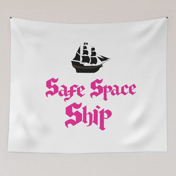Item preview, Safe Space Ship - Our Flag Means Death designed and sold by marla666.