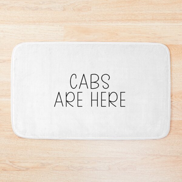 Item preview, Cabs are Here Funny Stickers Meme designed and sold by Jesticker.