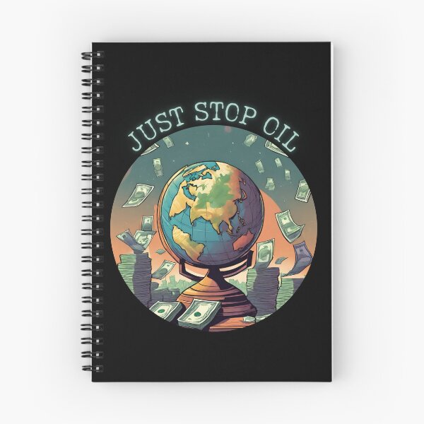 Item preview, Just Stop Oil End Plastic Waste designed and sold by ChicTrendz.