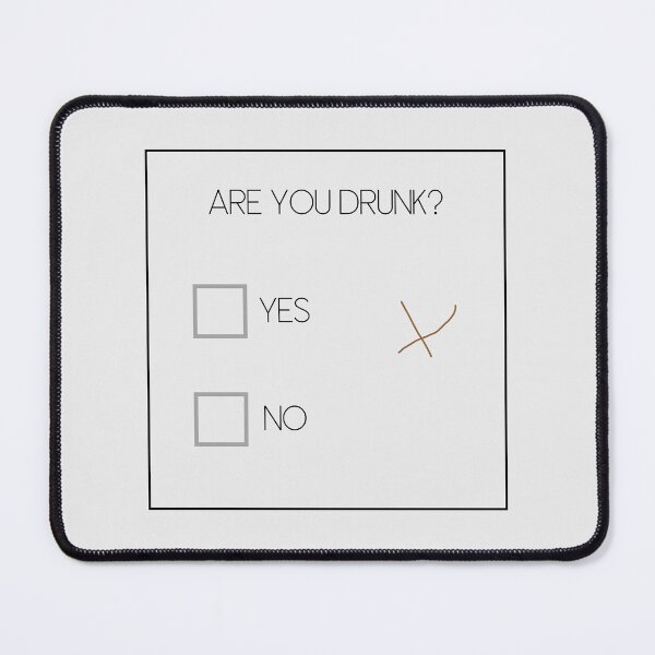 Item preview, Are you drunk, choose yes or no designed and sold by TeeSensation.