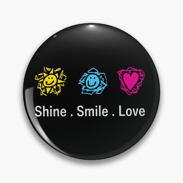Item preview, Shine.Smile.Love Shine Bold Smile Bright Love Simple Colorful designed and sold by ShineSmileLove.