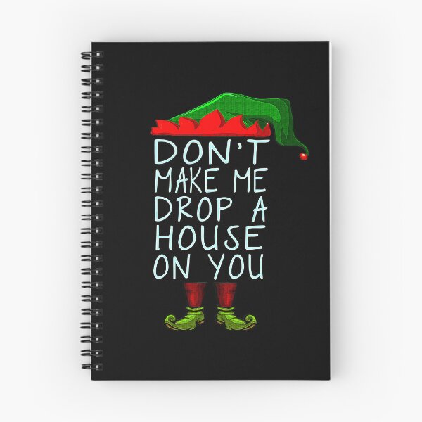 Item preview, Don't Push Your Luck, The Elf's Playful Warning. designed and sold by momoworlddesign.