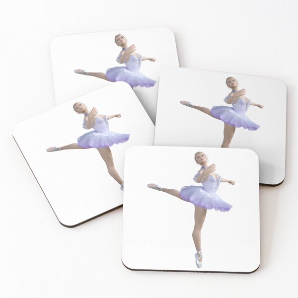 Item preview, Beautiful blonde ballerina on pointe in blue #11 designed and sold by AlluringVisions.