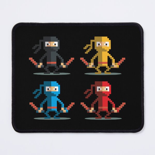 Item preview, Pixeart Cute Ninja Warrior different colors designed and sold by kreafox.