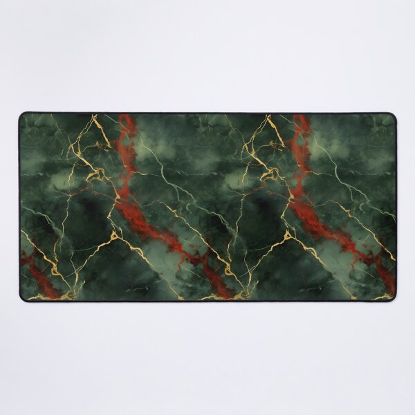 Item preview, Grey, Red and Gold Seamless Repeating Marble Pattern designed and sold by PeteRascal.