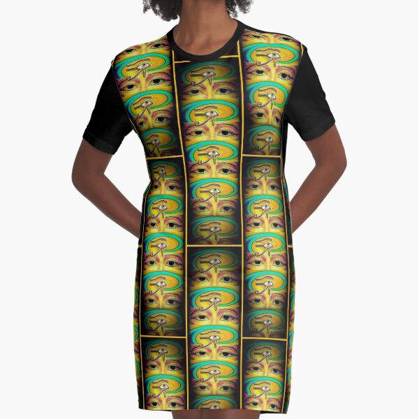 The Magical Ra Emanation Graphic T-Shirt Dress