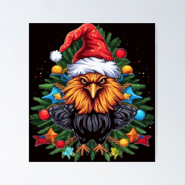 Item preview, Christmas Chicken designed and sold by creativellashop.