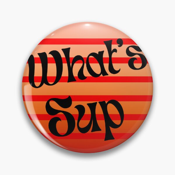 Item preview, What's Sup Circle designed and sold by LionessLove.