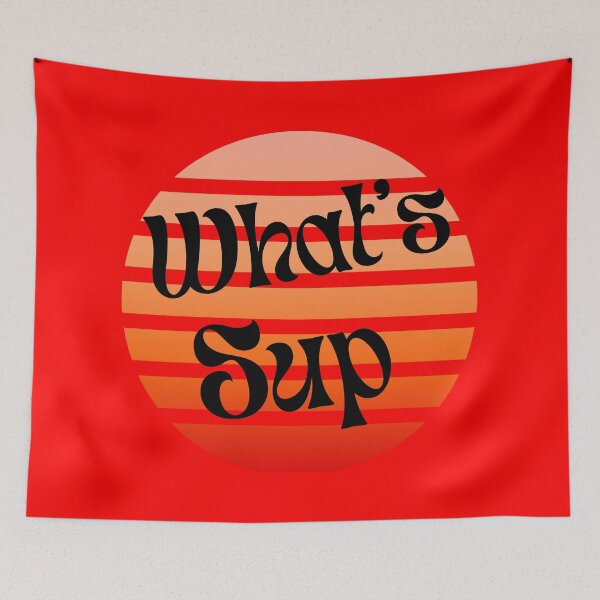 Item preview, What's Sup Circle designed and sold by LionessLove.