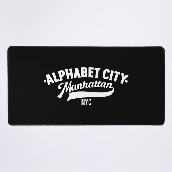 Item preview, Alphabet City Manhattan Minimal Typo Art - T-Shirt & Apparel Design designed and sold by Boogosh.