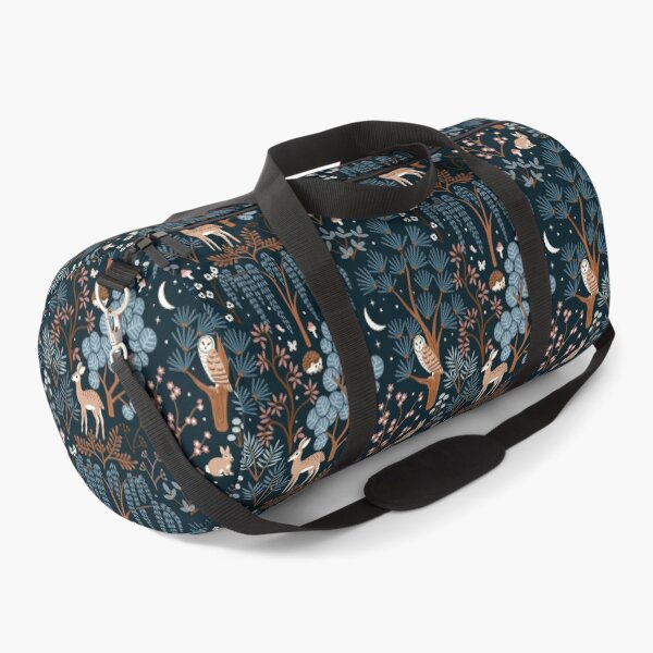 Item preview, Woodland Night Life - Cold Blue designed and sold by TigaTiga.
