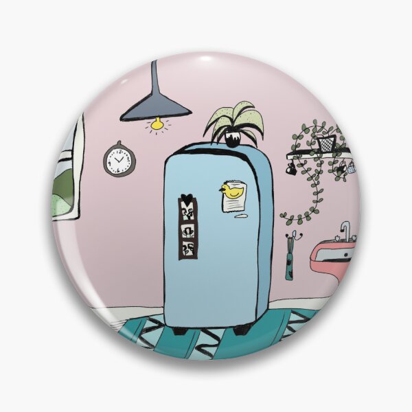 Item preview, Kitchen Illustration designed and sold by TinyHorseBooks.