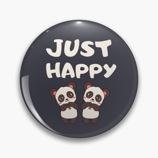 Item preview, Just happy cute panda twins designed and sold by InverseArt.