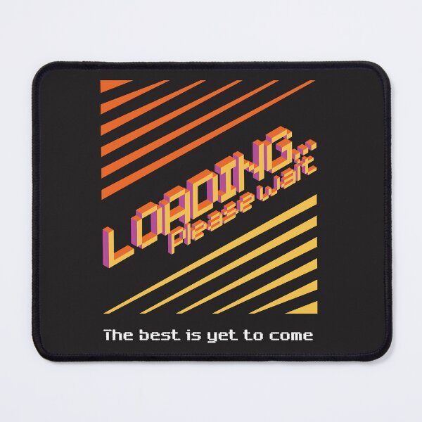 Item preview, Retro gaming loading screen designed and sold by PrintCulture One.