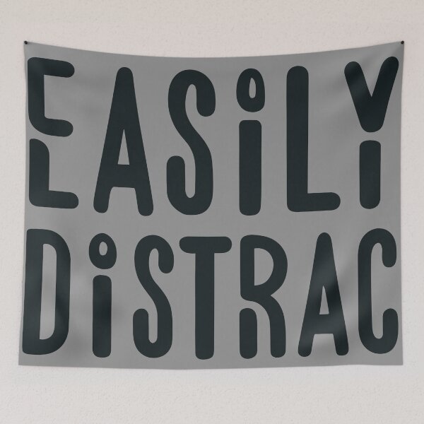 Item preview, Easily Distrac designed and sold by bihtti.