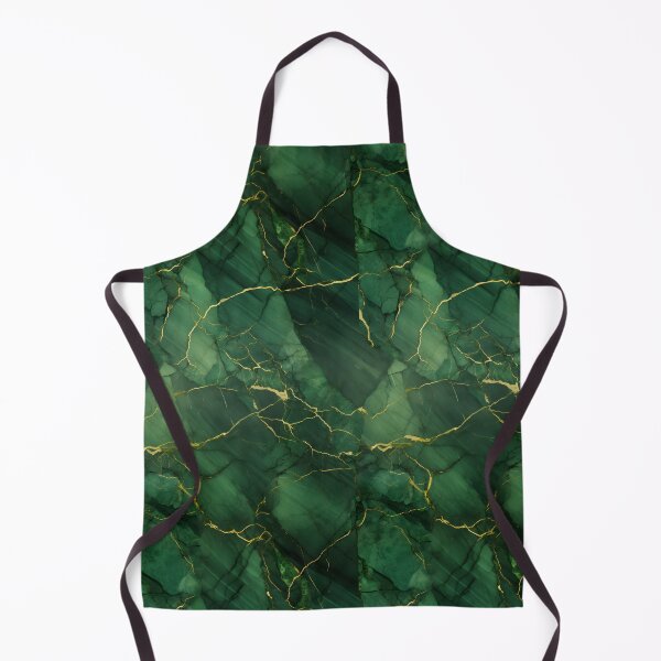Item preview, Dark Green and Gold Seamless Repeating Marble Pattern designed and sold by PeteRascal.
