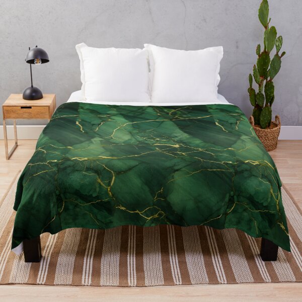 Item preview, Dark Green and Gold Seamless Repeating Marble Pattern designed and sold by PeteRascal.
