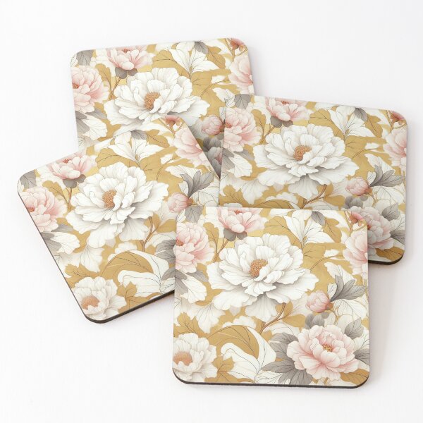 Item preview, Golden Peonies designed and sold by tipitoes.