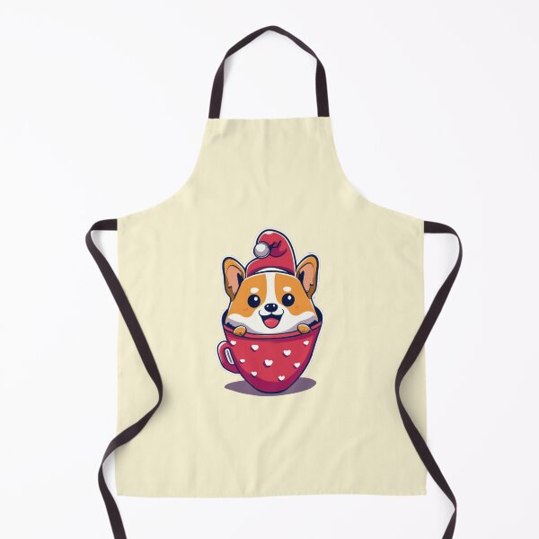 Item preview, Corgi Santa Hat in a Cup designed and sold by NormadWorld.