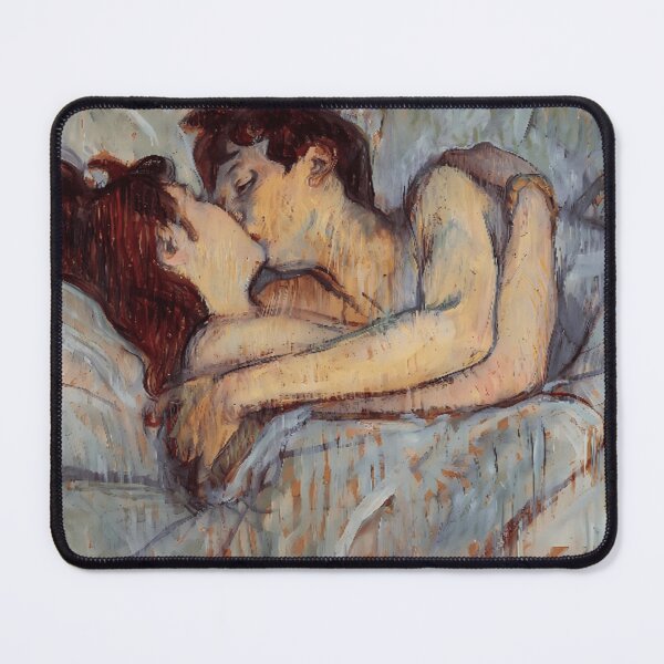 Item preview, In Bed the Kiss by Toulouse-Lautrec designed and sold by NouveauEra.