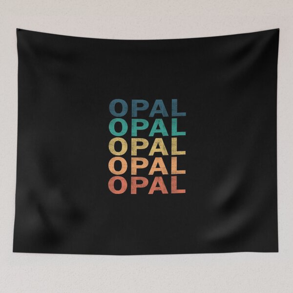 Item preview, Opal Name - Opal Vintage Retro Proud Name designed and sold by LeonorBialasz.