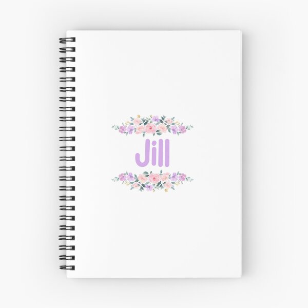 Item preview, Purple Flower Jill Name Label designed and sold by NormadWorld.