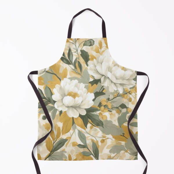 Artikelvorschau, Peonies with gold leaves entworfen und verkauft von tipitoes.
