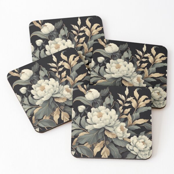 Item preview, Black Peonies designed and sold by tipitoes.