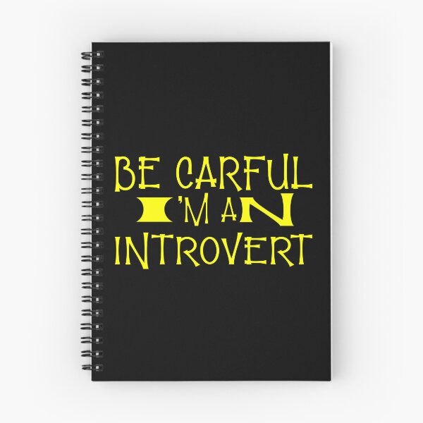 Item preview, Be careful I am an introvert designed and sold by sednalafandy79.