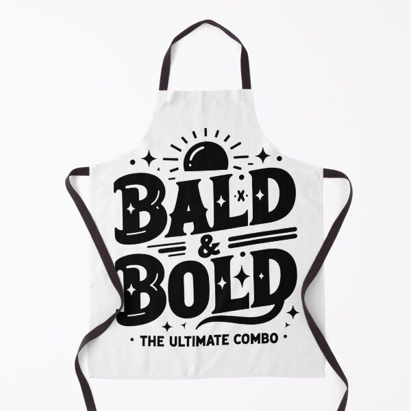 Item preview, Bald and Bold: The Ultimate Combo - Shine & Smile designed and sold by OptimaArt.