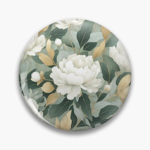 Artikelvorschau, Green Peonies entworfen und verkauft von tipitoes.