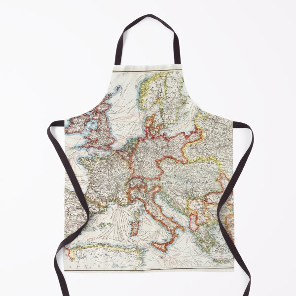 Item preview, Central Europe Map 1917 designed and sold by colourfind.