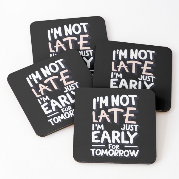 Item preview,  I'm not Late designed and sold by Kombinerki.