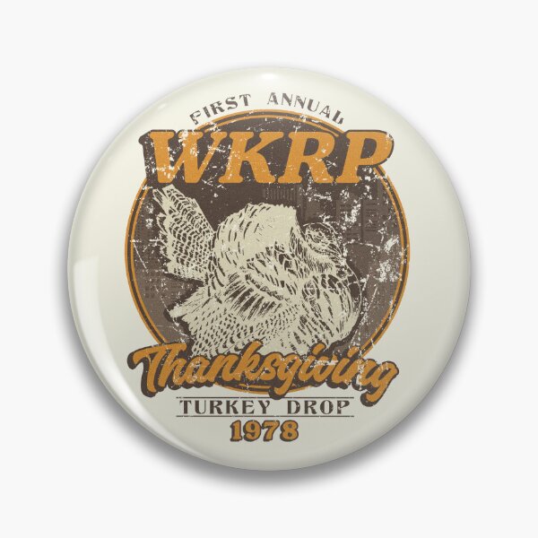 Item preview, WKRP Thanksgiving Turkey Drop designed and sold by RetroPandora.