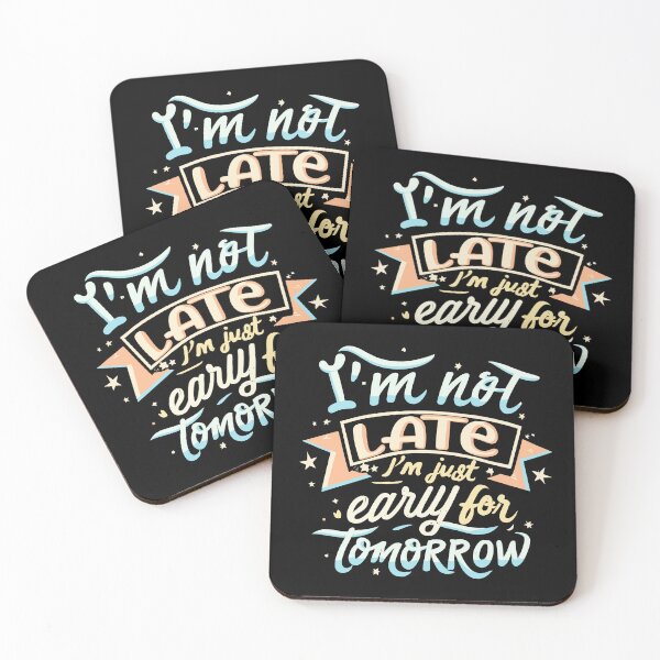 Item preview,  I'm not Late designed and sold by Kombinerki.