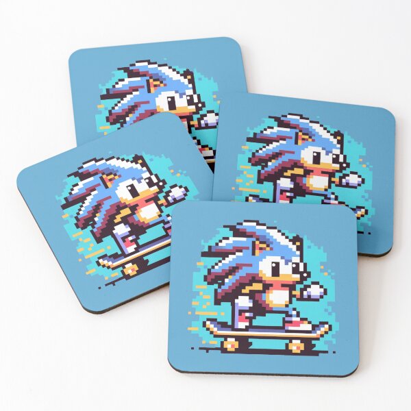 Item preview, Skating Hedgehog: 8-Bit Pixel Adventure designed and sold by PixelPunkster.