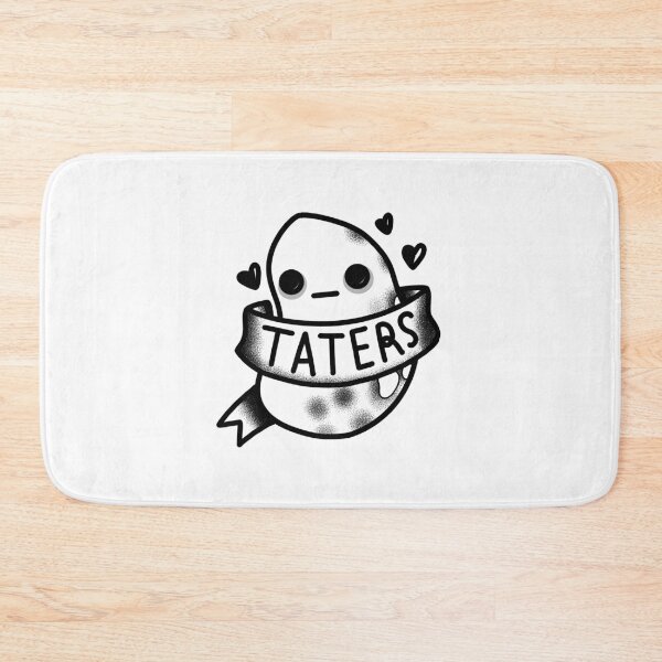 Item preview, Tattoo style love taters (potatoes) designed and sold by jazzydevil.