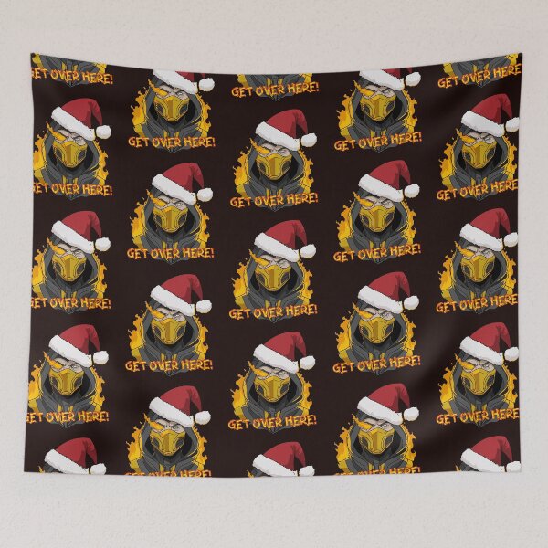 Item preview, Merry Christmas Kombat: Scorpion Santa designed and sold by Opeoluwa  Bamitale.