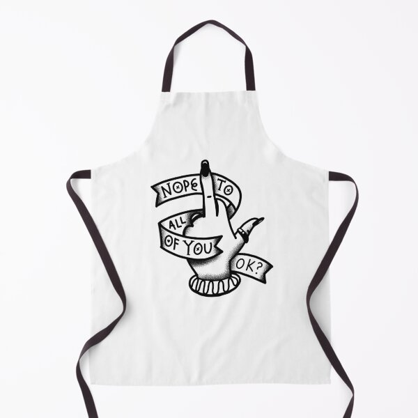 Item preview, Tattoo style NOPE to all of you with a gesture designed and sold by jazzydevil.