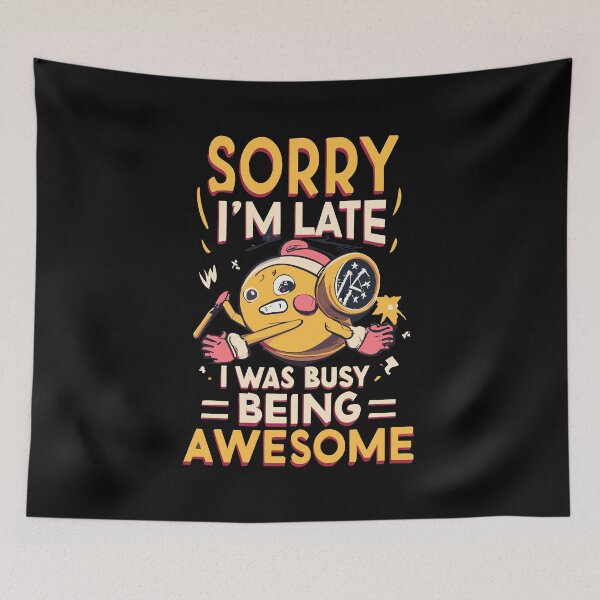 Item preview, Sorry I'm late designed and sold by Kombinerki.