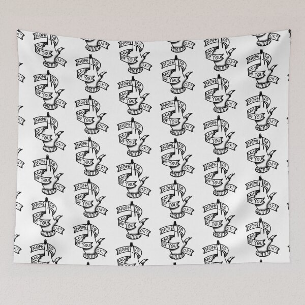 Item preview, Tattoo style NOPE to all of you with a gesture designed and sold by jazzydevil.