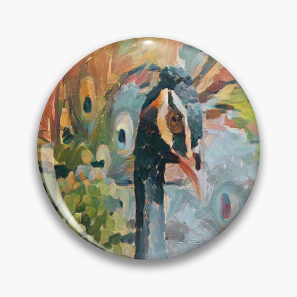 Item preview, Peacock In Full Bloom Bird Lover Gift  designed and sold by adelineyeohp.