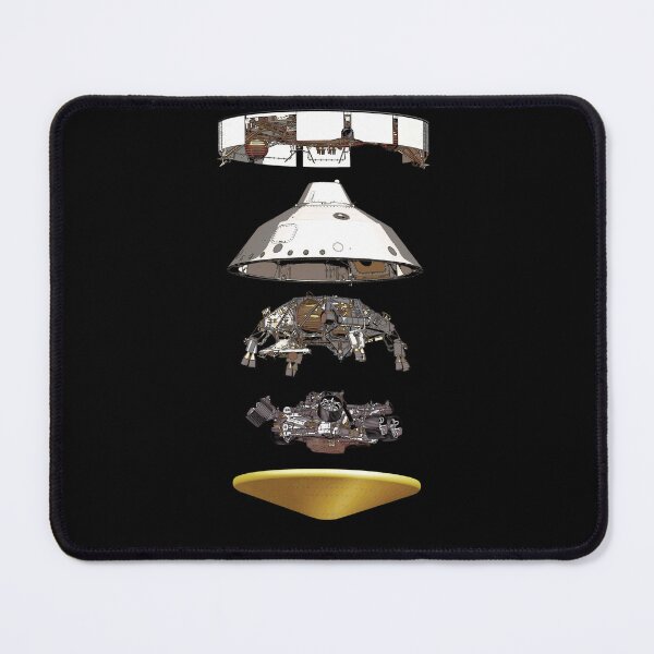 Item preview, Mars 2020 Perseverance Spacecraft and Rover - Posterized designed and sold by flashman.