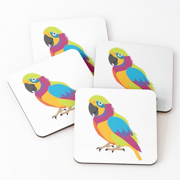 Item preview, Colorful parrot designed and sold by georginartczkk.