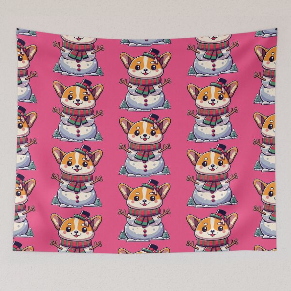 Item preview, Corgi Snowman designed and sold by NormadWorld.