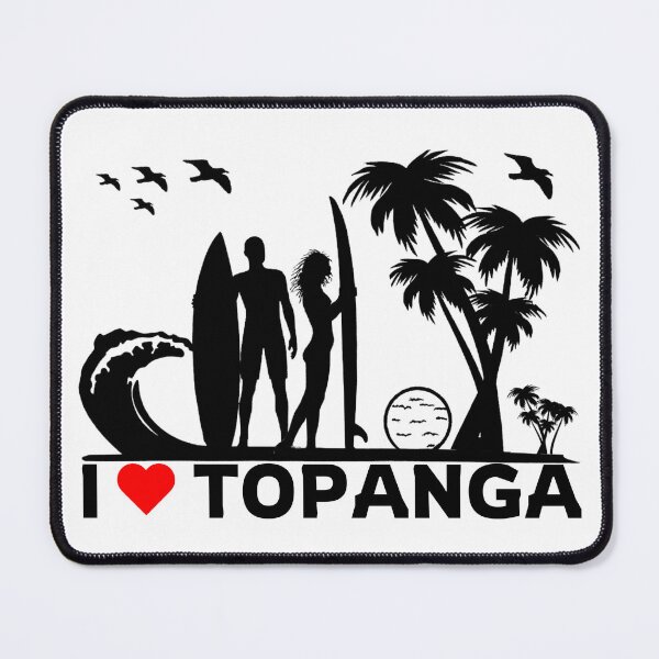 Item preview, I (HEART) TOPANGA ~ SUNSET ~ (CNVA-27) designed and sold by RodeoMalibu.