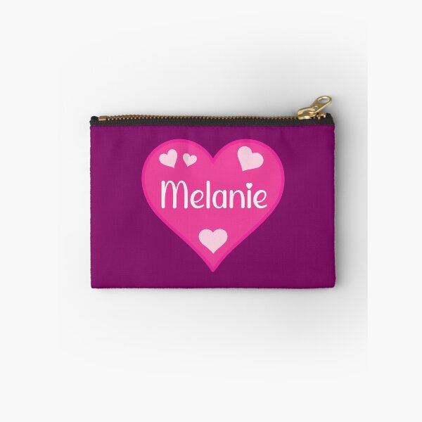 Item preview, Melanie Name Pink Heart  designed and sold by Jeallan Designs.
