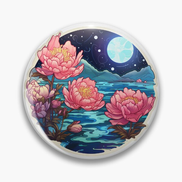 Item preview, Cosmic Garden: Moonglow Petal Dance designed and sold by kawaiidoodlesuk.