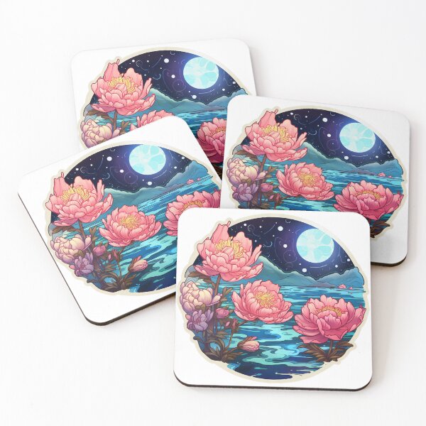 Item preview, Cosmic Garden: Moonglow Petal Dance designed and sold by kawaiidoodlesuk.