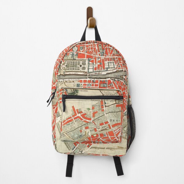Item preview, Paris 1721 Vintage Map designed and sold by colourfind.